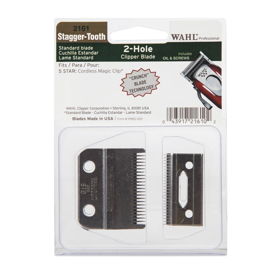 Wahl Stagger Tooth Blade