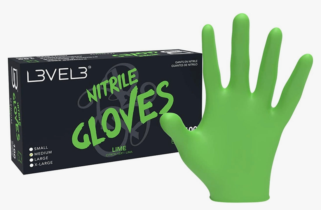 Green Level 3 gloves