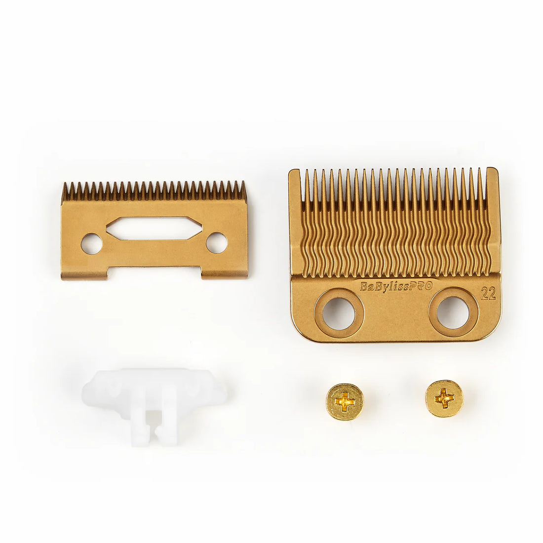 BaBylissPRO Gold Titanium Metal-Injection Molded Precision Fade Blade (FX8022G)