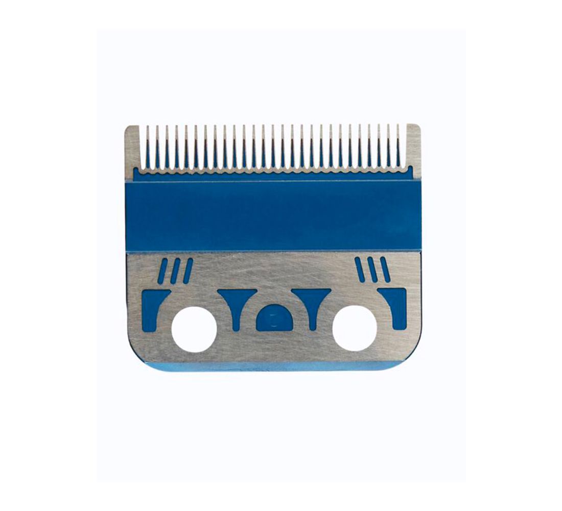 BaBylissPRO Blue Titanium Metal-Injection Molded Precision Fade Blade (FX8022BL)