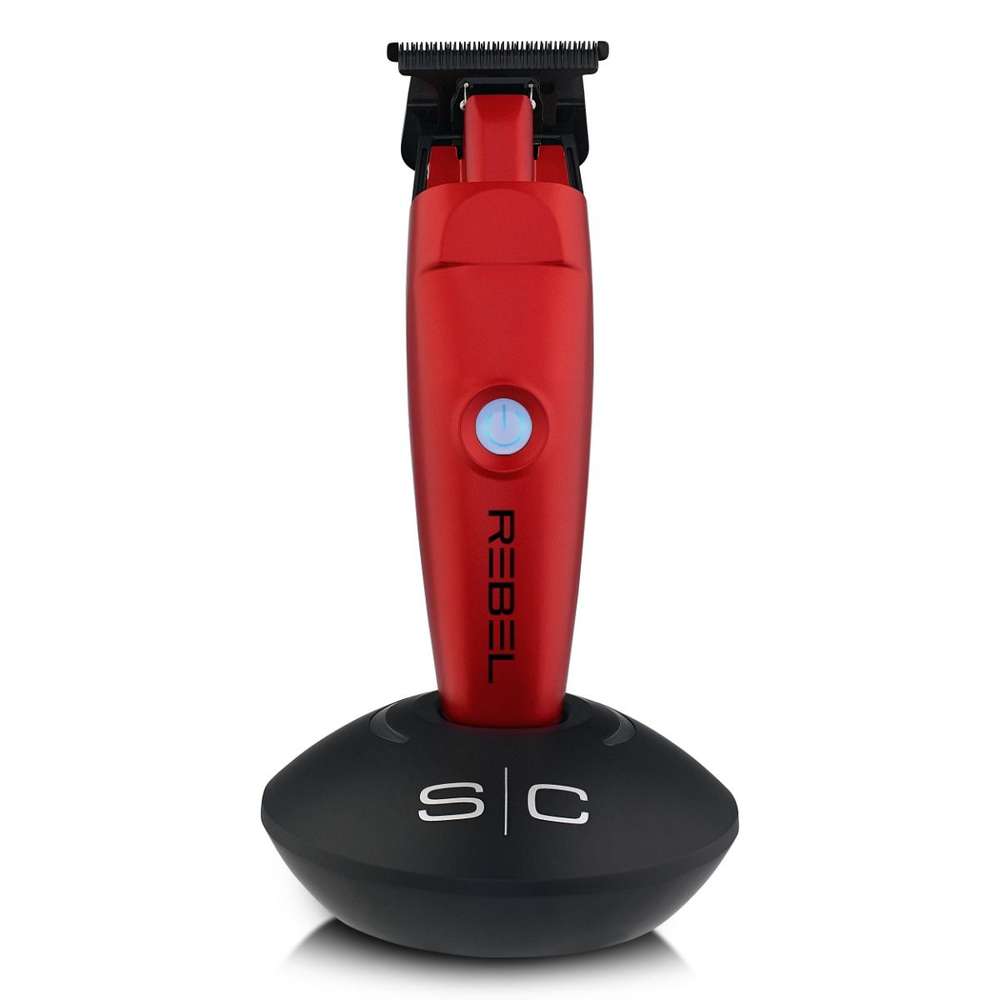 Red Stylecraft Rebel Super Torque Clipper and Trimmer Set