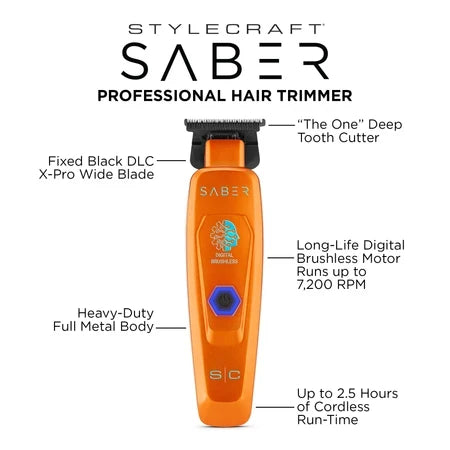 Orange Stylecraft Saber Trimmer