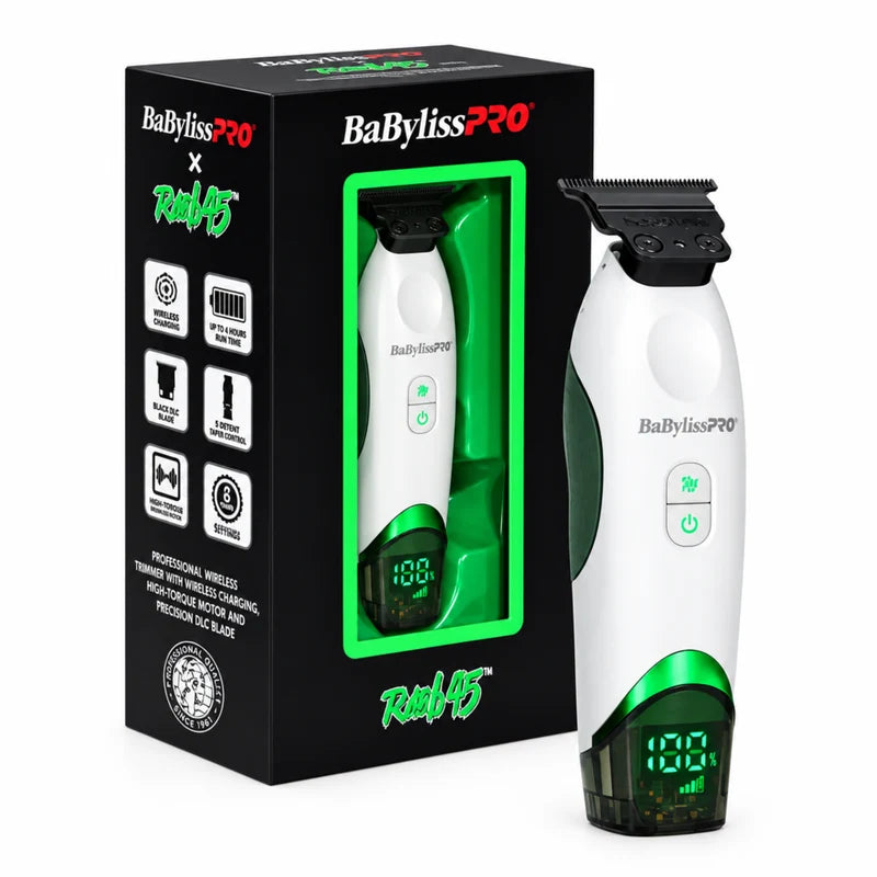 White Babyliss Tomb 45 Trimmer
