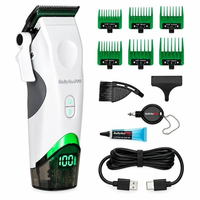 White Babyliss Tomb 45 Clipper