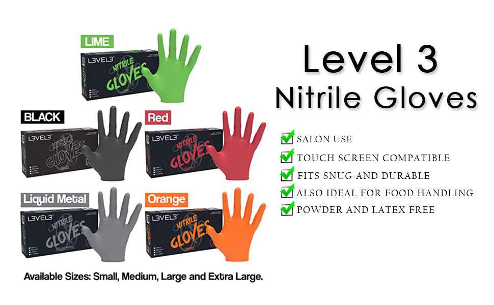 Green Level 3 gloves